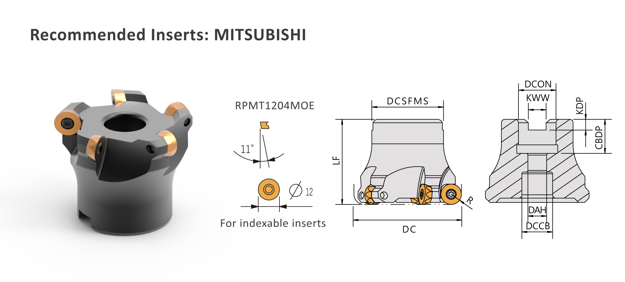 Corner Rounding End Mills MS6R for MAROX Tools Industrial Co.,Ltd.